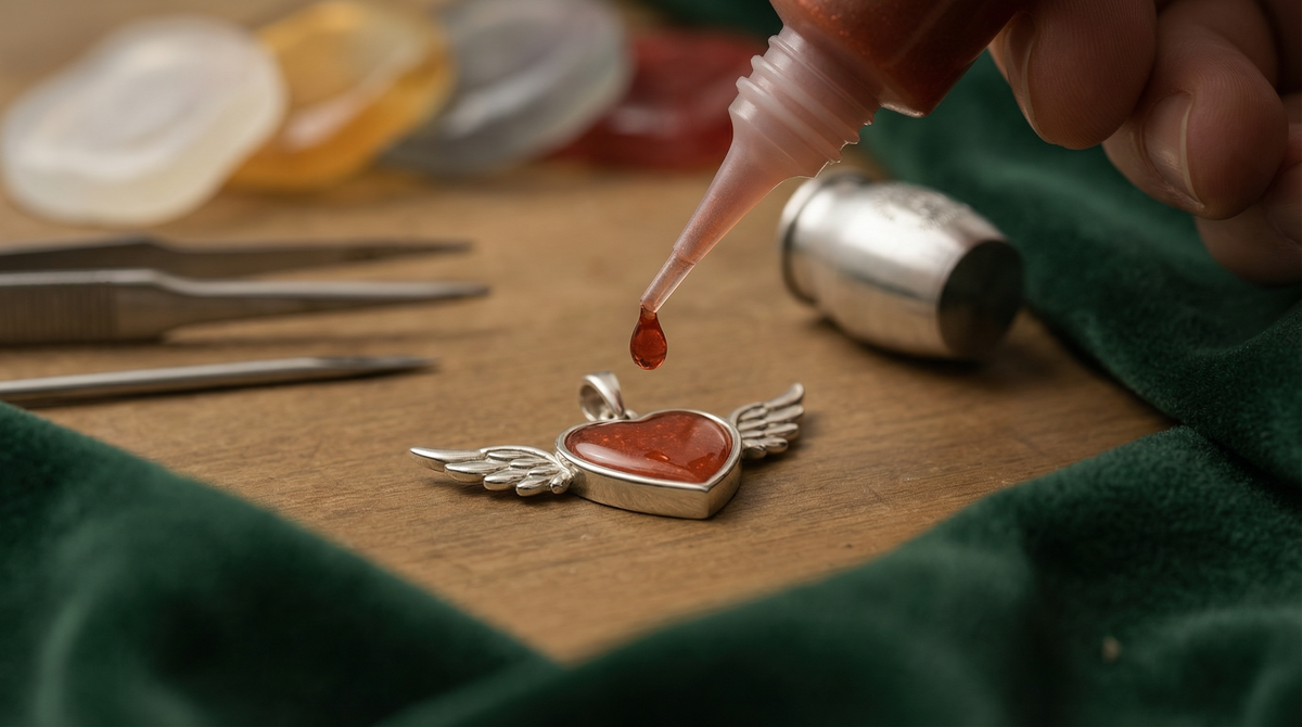 Choosing the Right Resin Colour for Ashes Jewellery
