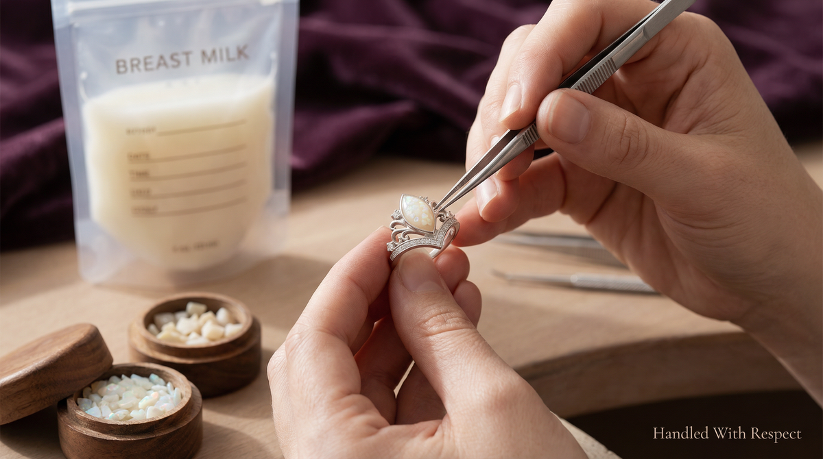 How Breastmilk Jewellery Is Made: From Milk to Keepsake