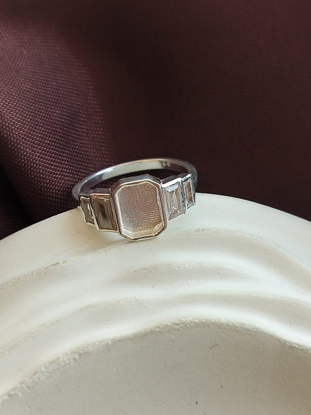 *EXCLUSIVE* Artistic Emerald with Baguette Accents Ring