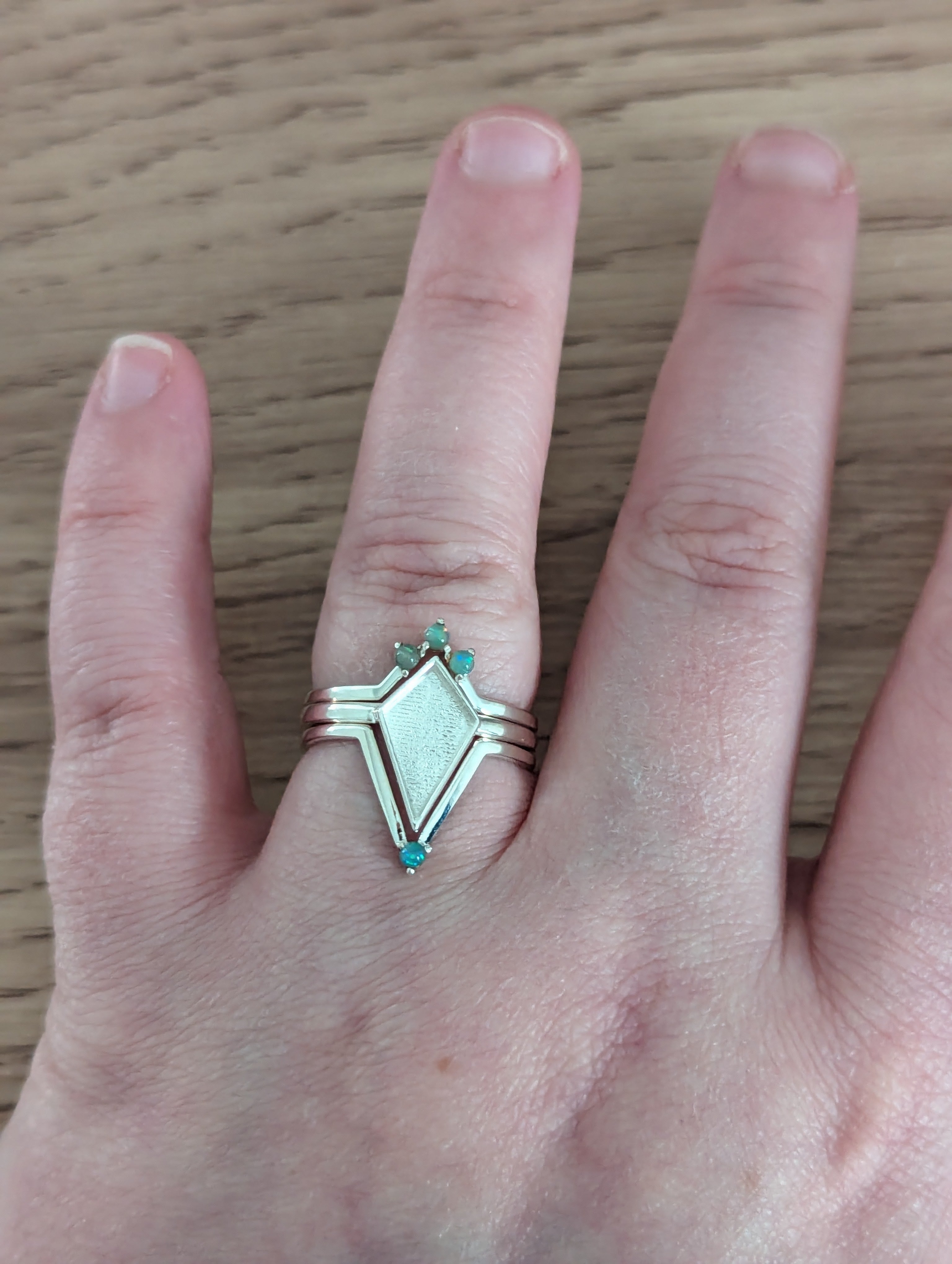 Keepsake Kite Ring Set