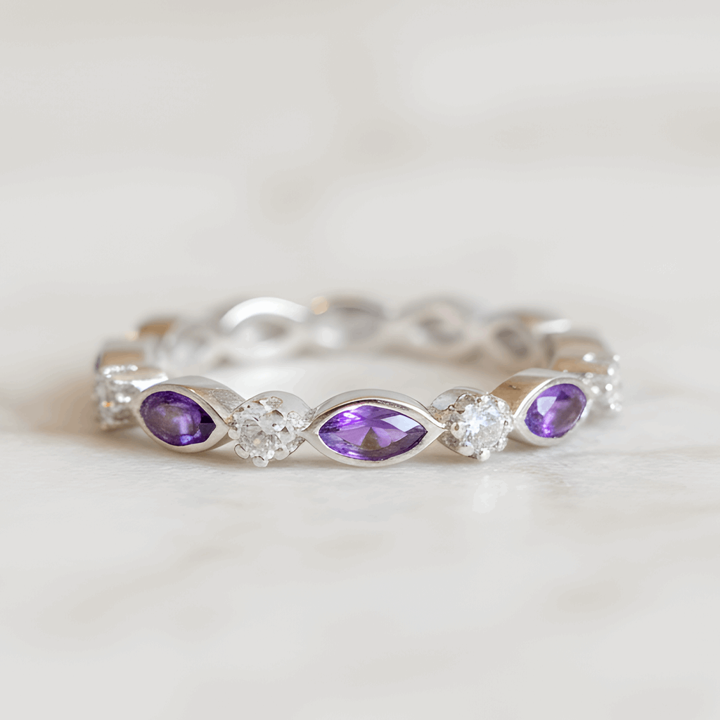 Keepsake Dainty Sparkle Full Marquise Ring
