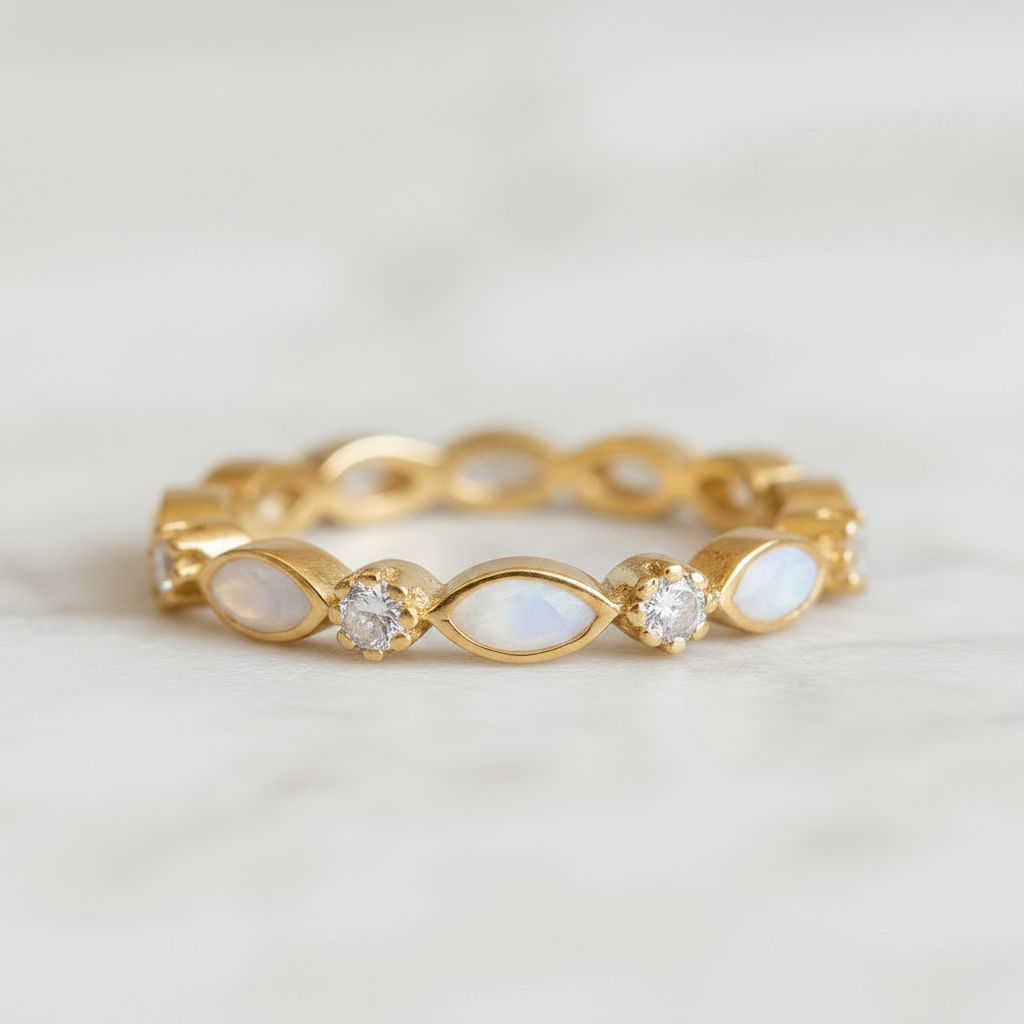 Custom ring gold plated for Tallulah
