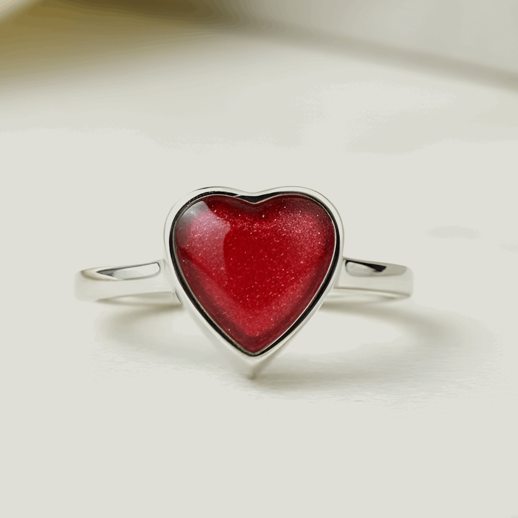 Self-fill Heart Keepsake Ring