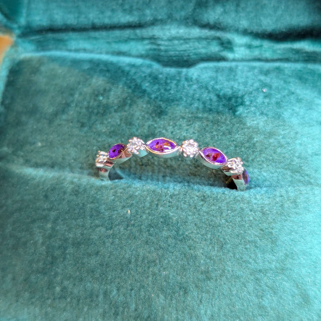 Keepsake Dainty Sparkle Half Marquise Ring