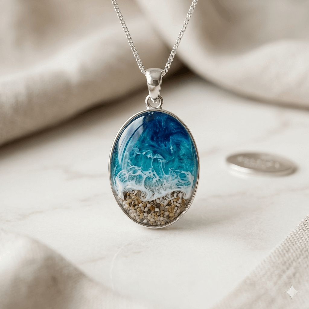 Large Oval Keepsake Pendant