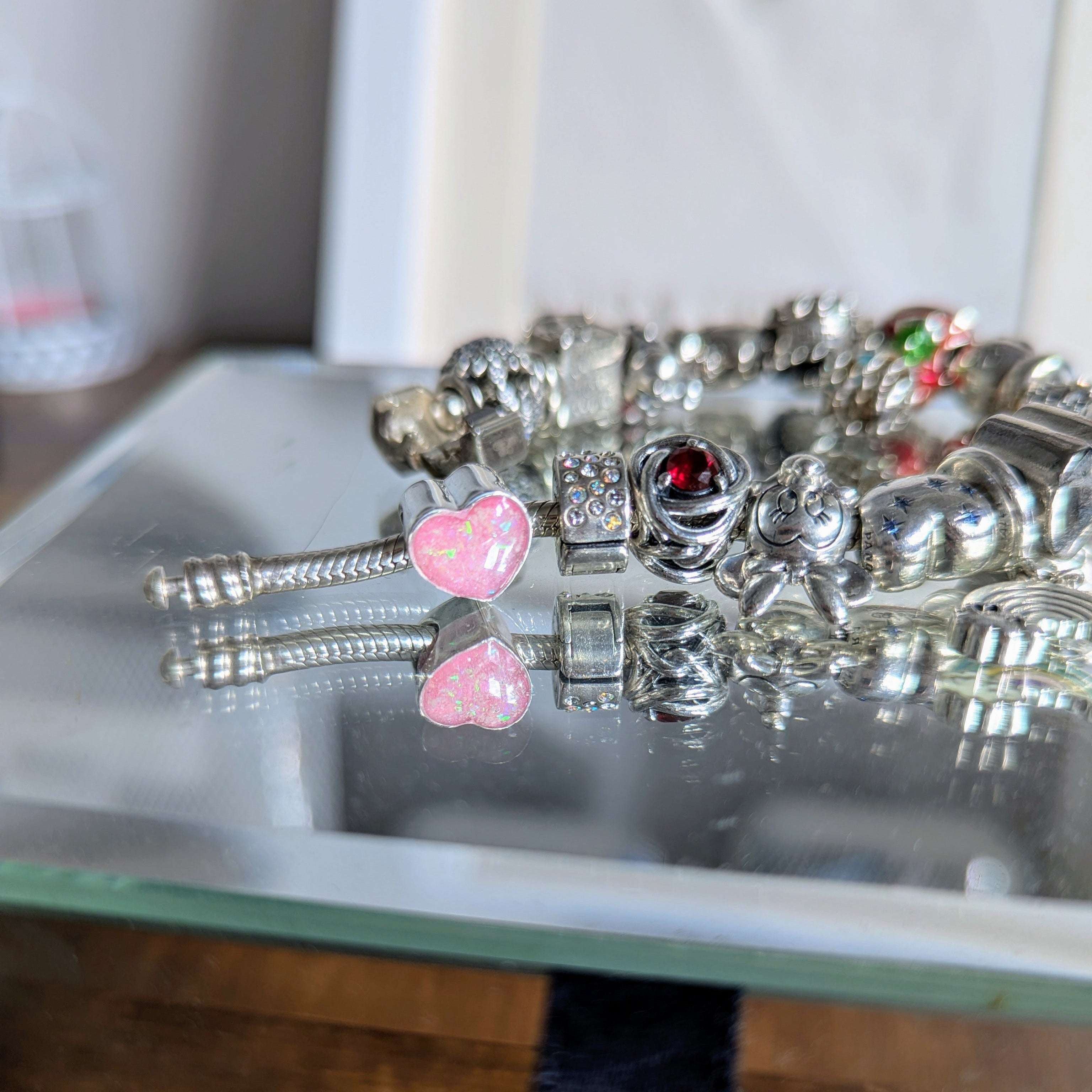 Stainless Steel Heart Keepsake Charm