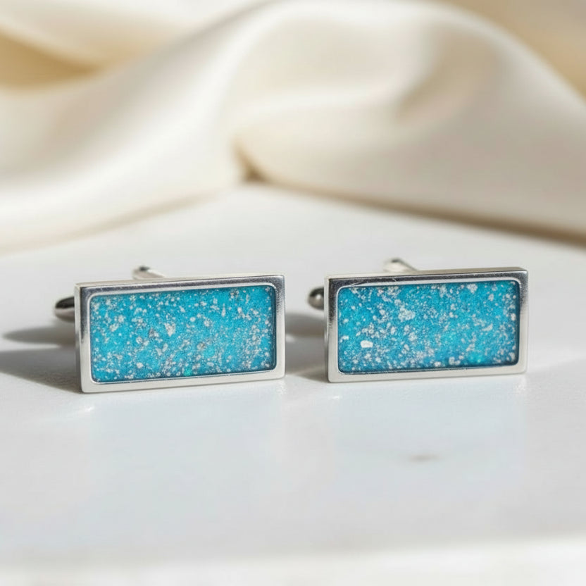 Stainless Steel Rectangular Cufflinks