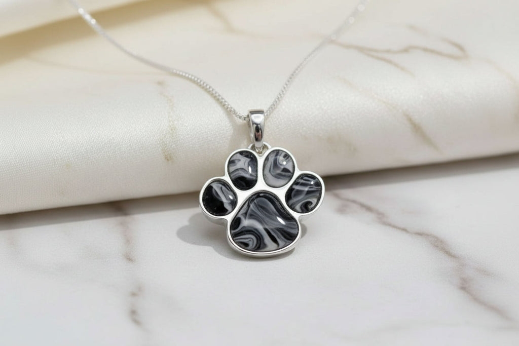 Mini Pawprint Keepsake Pendant