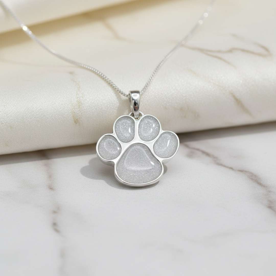 Mini Pawprint Keepsake Pendant