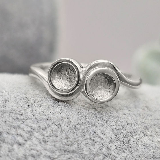 Twin Circle Keepsake Ring