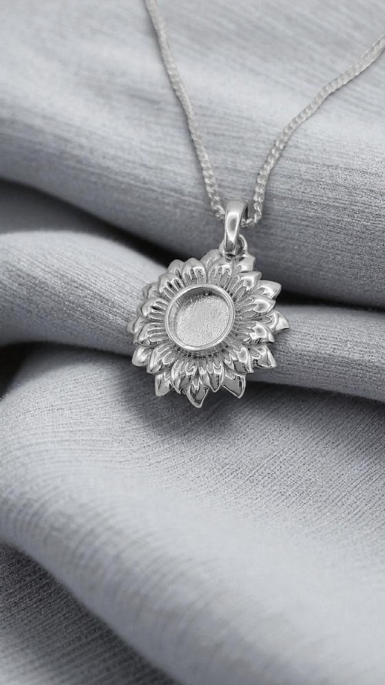 Sunflower Keepsake Pendant