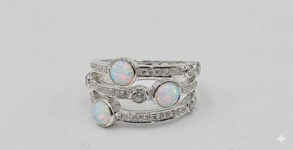 Triple band ring custom for Lisa