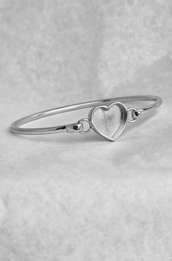 Heart Keepsake Bangle