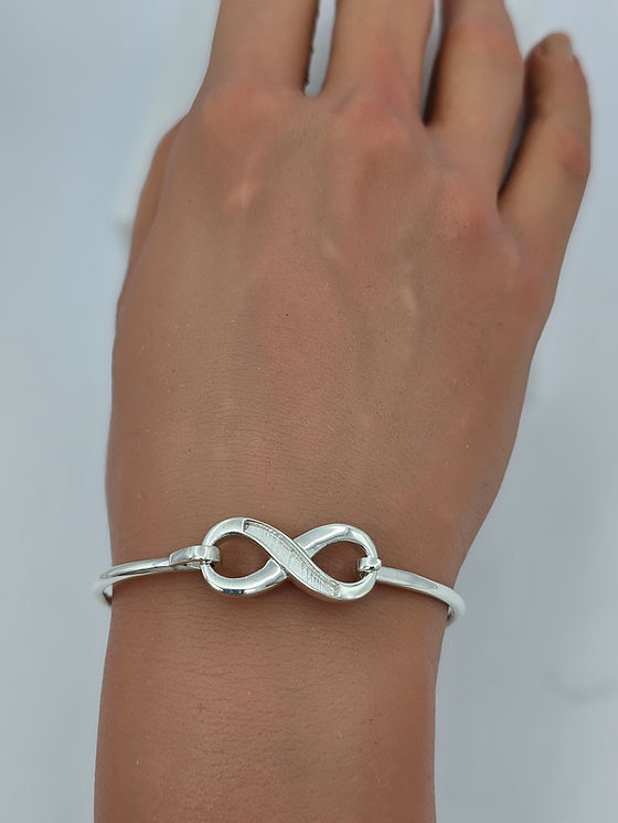 Infinity Keepsake Bangle