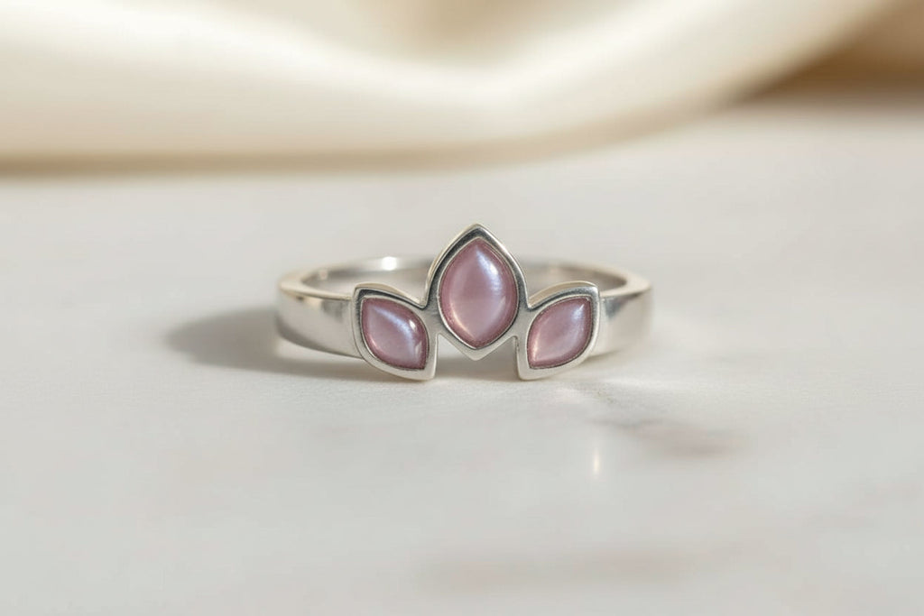Petals/Leaves Keepsake Ring