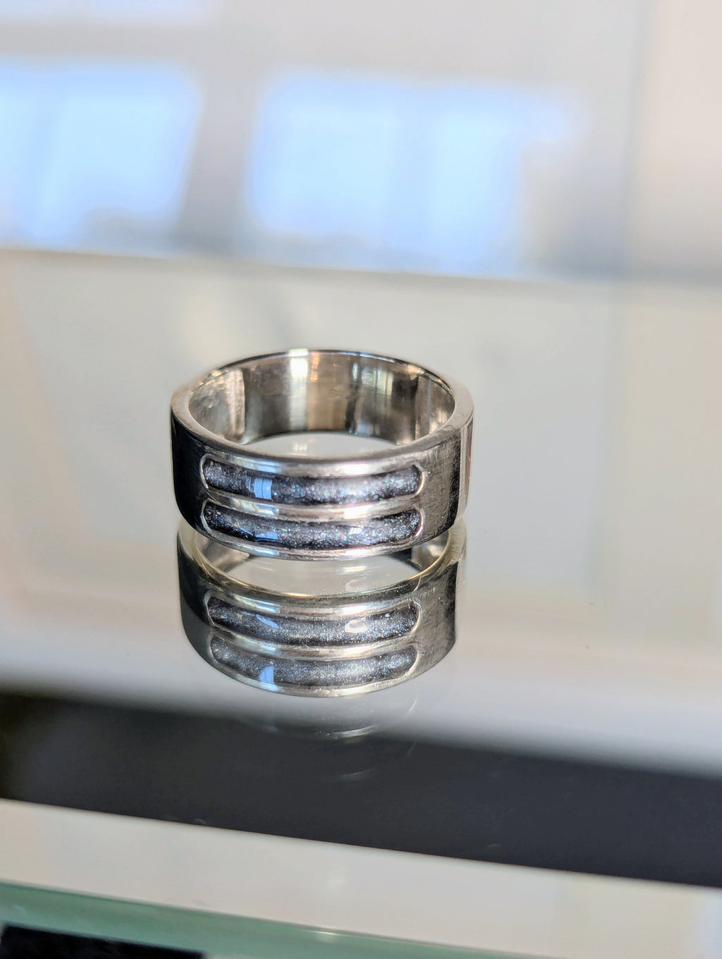 Double Bar Inlay Band