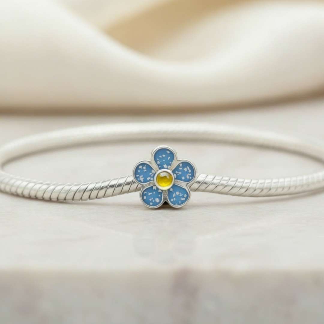 Flower Keepsake Charm