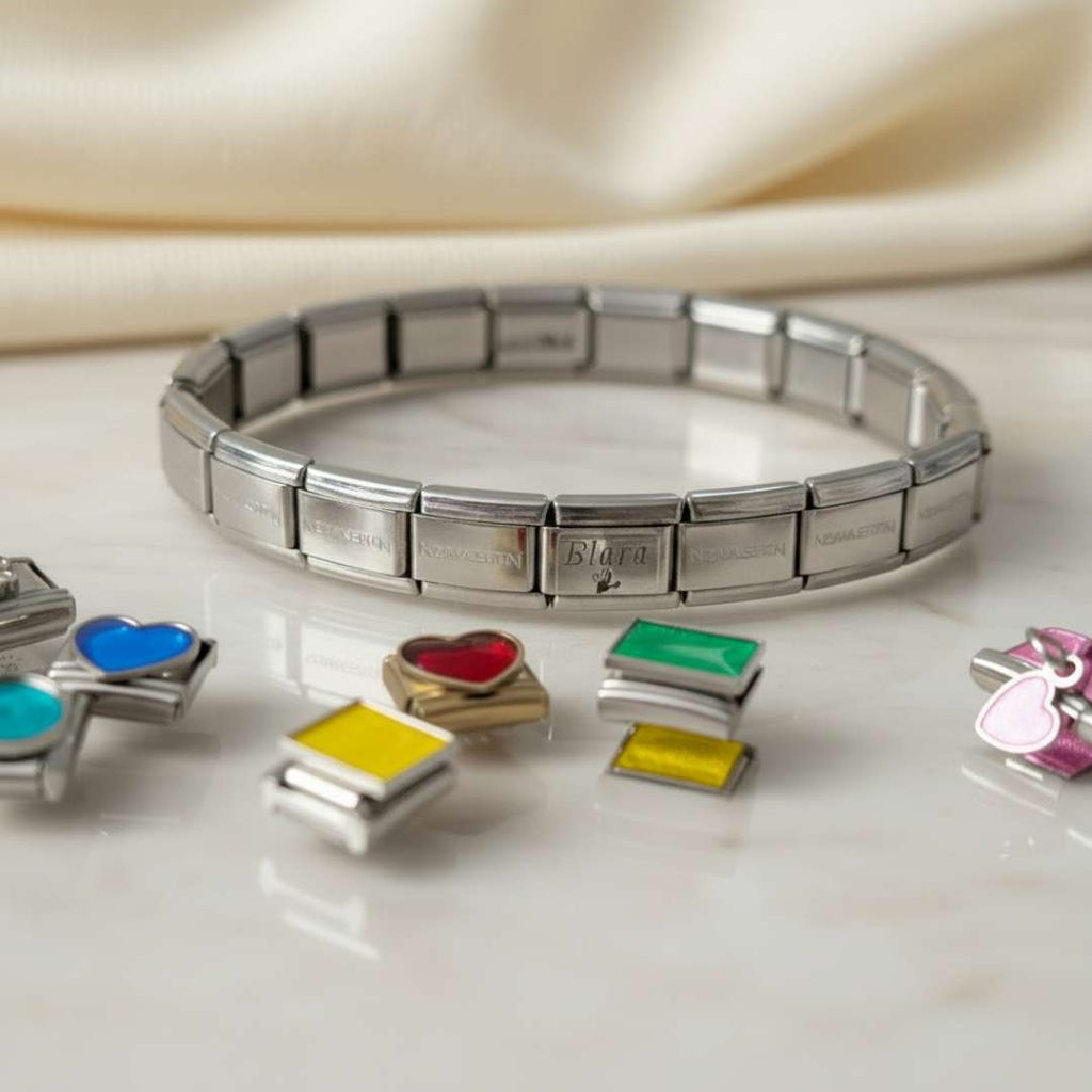 Stainless Steel Charms for Italian link nomination style bracelet