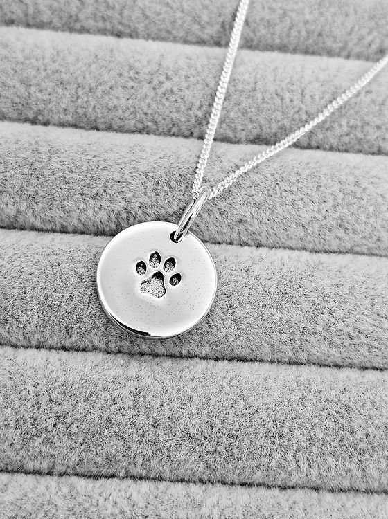 Round Paw Keepsake Pendant