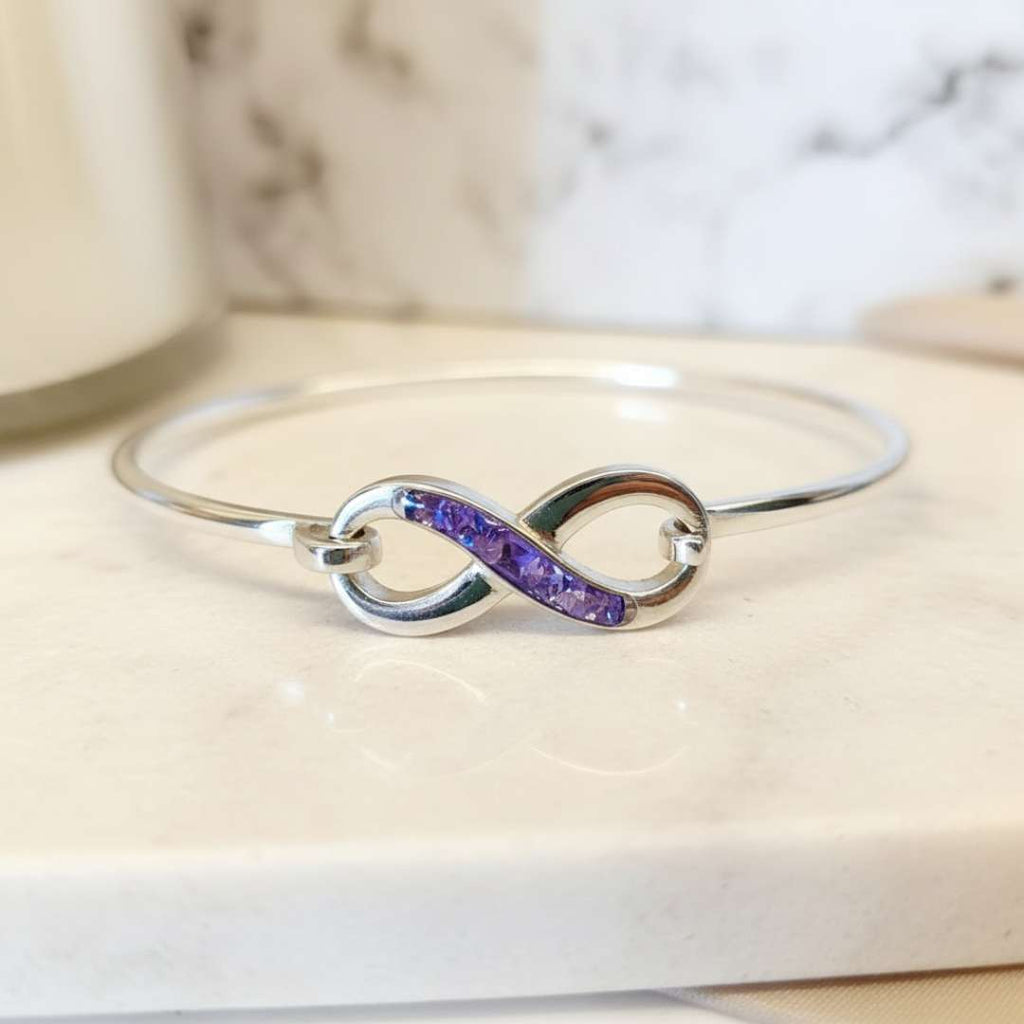 Infinity Keepsake Bangle