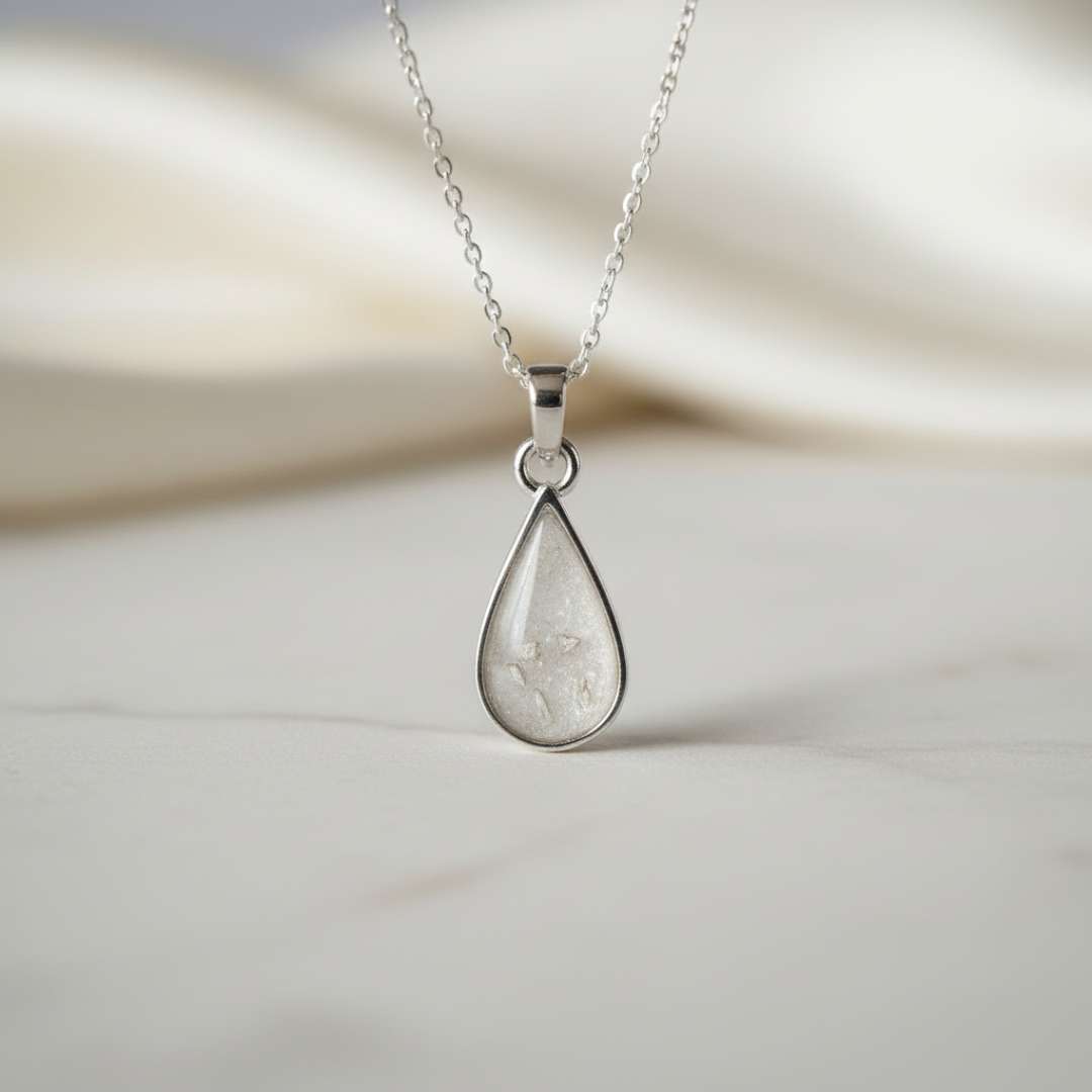 Droplet Keepsake Pendant