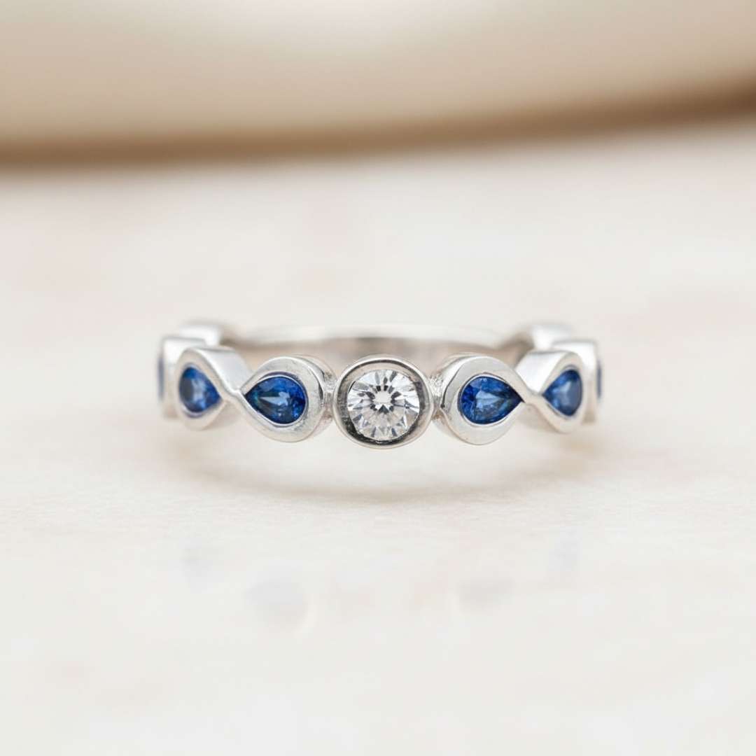 Keepsake Cubic Zirconia Accent Infinity Memorial Ring