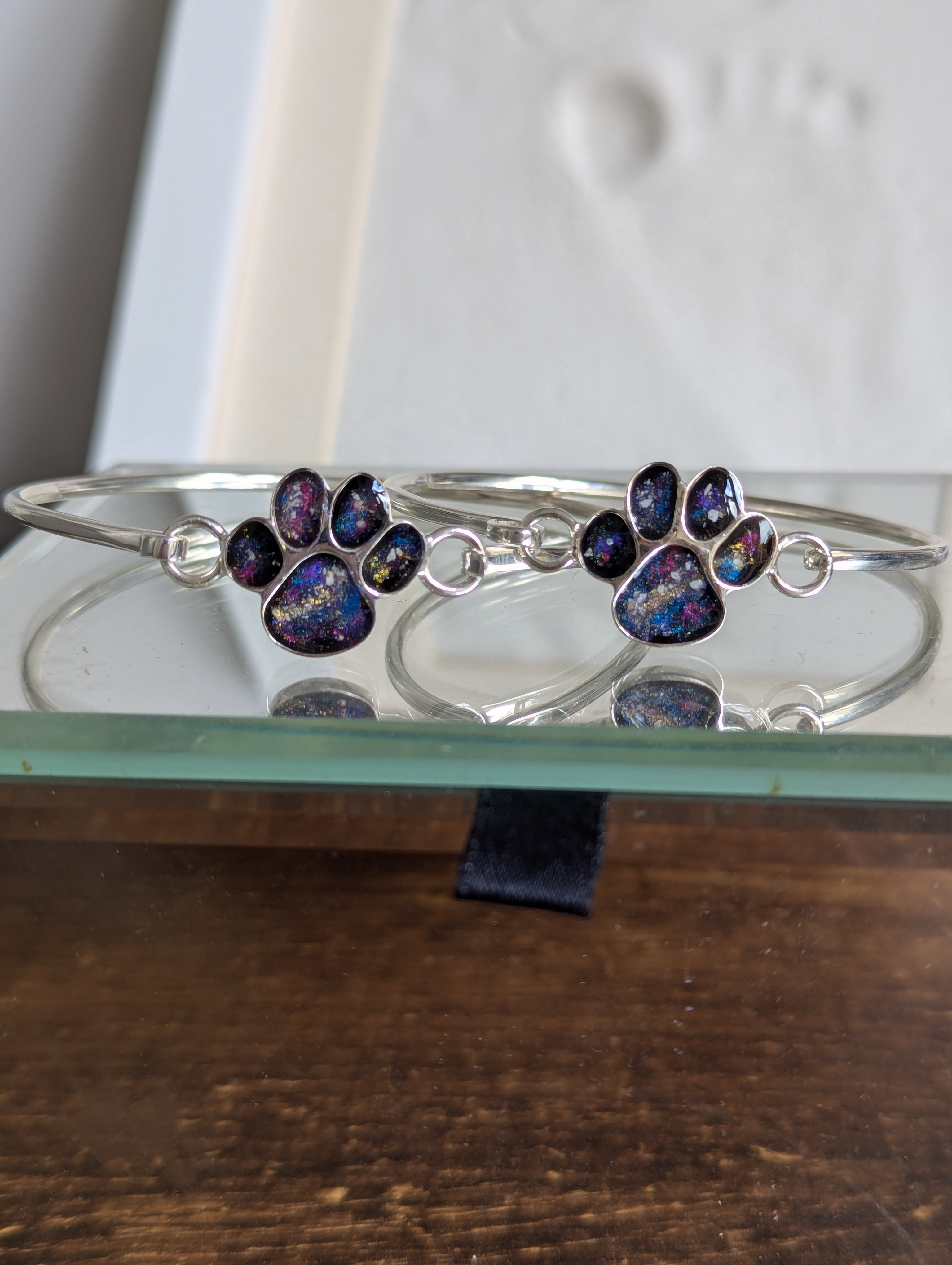 Pawprint Keepsake Bangle