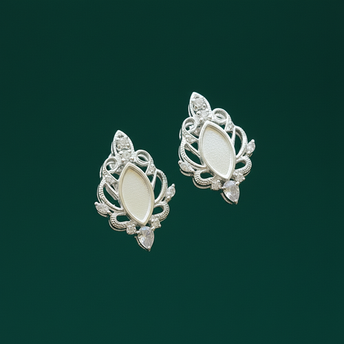 Intricate Marquise Keepsake Earrings Earring