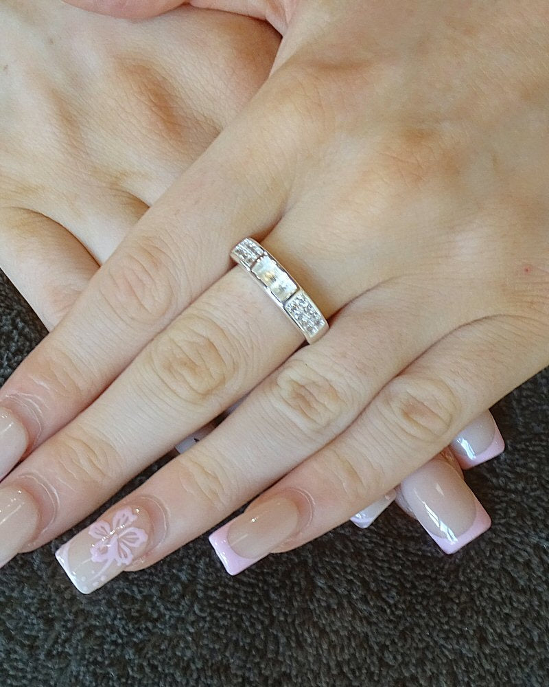 Keepsake Cubic Zirconia Band Ring