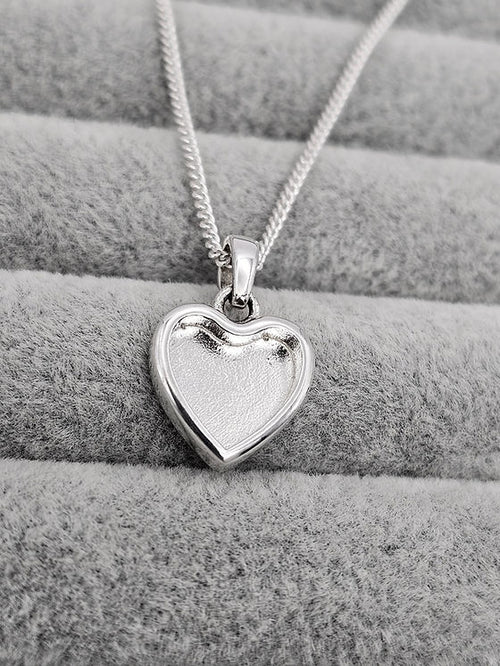 Bubble Heart Keepsake Pendant