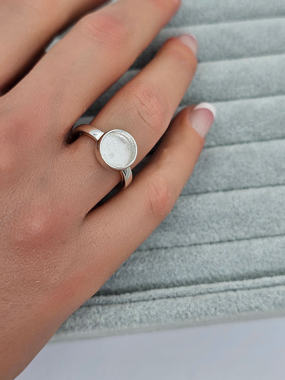 Classic Thick Band Circle Ring
