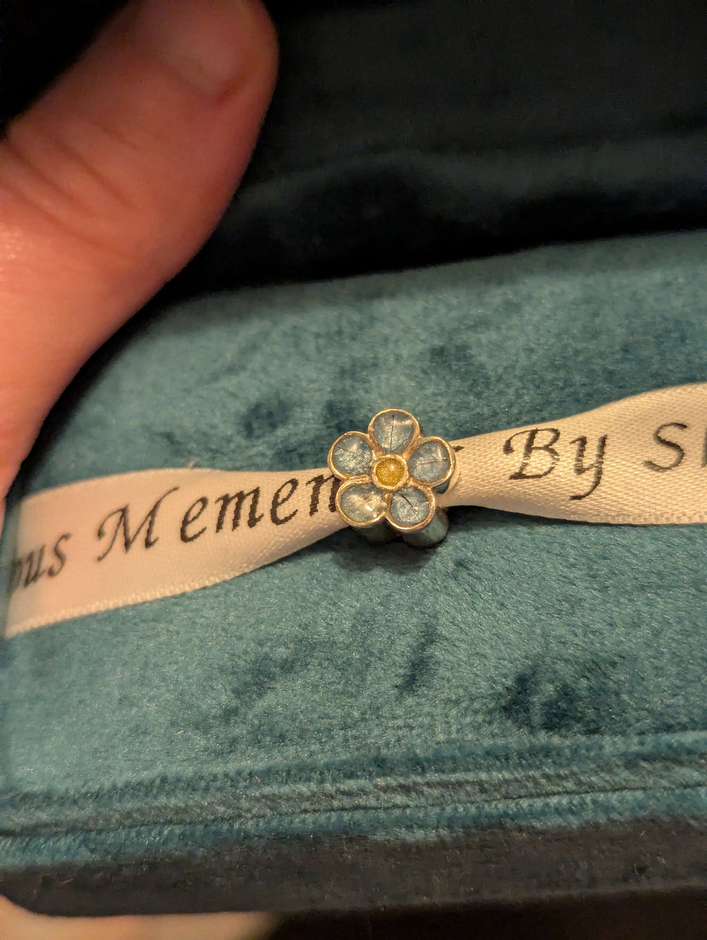 Flower Keepsake Charm