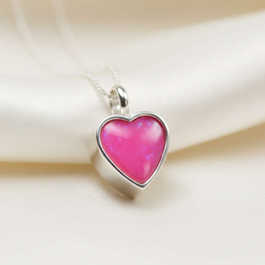 Self-fill Heart Keepsake Pendant