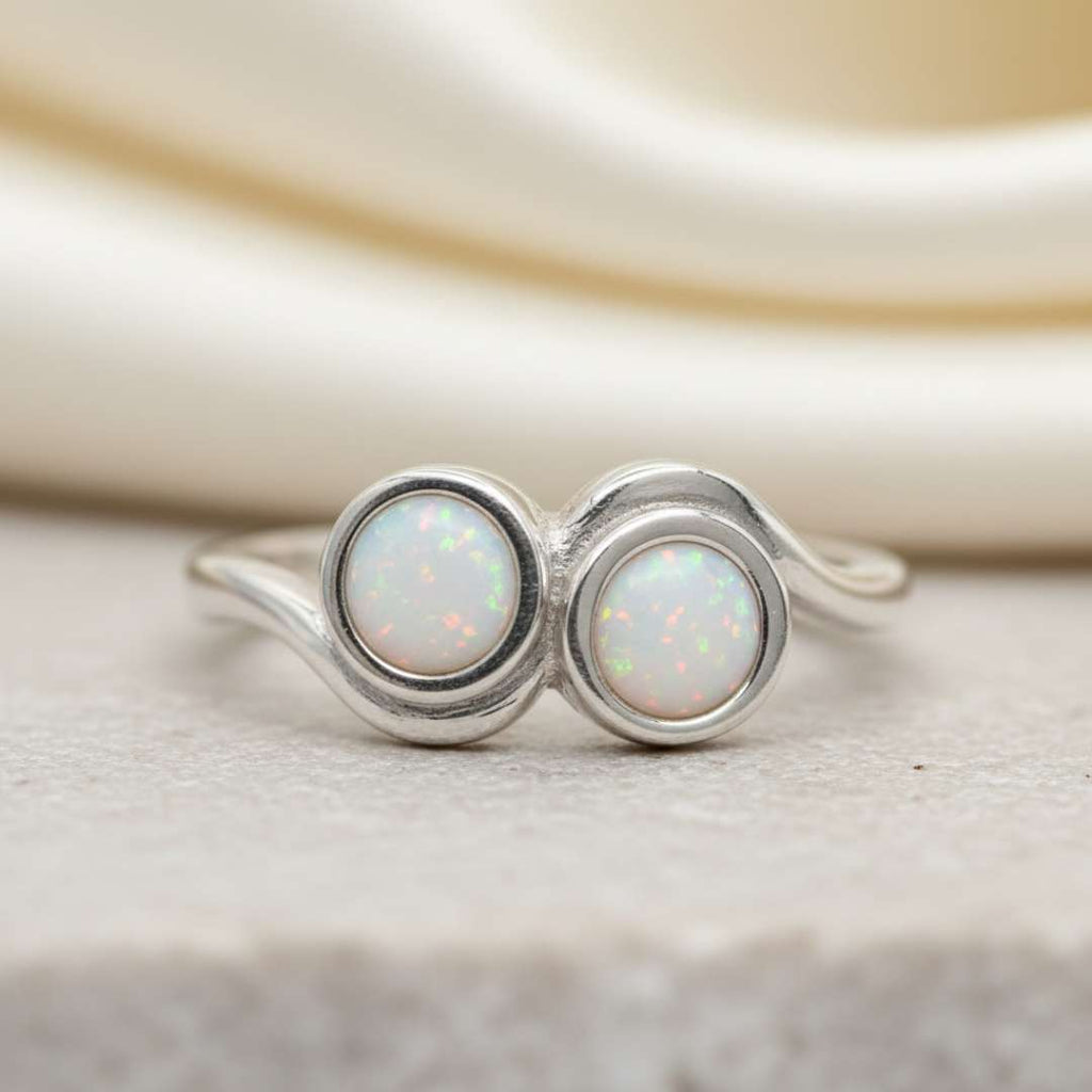 Twin Circle Keepsake Ring