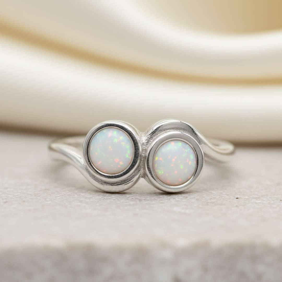Twin Circle Keepsake Ring