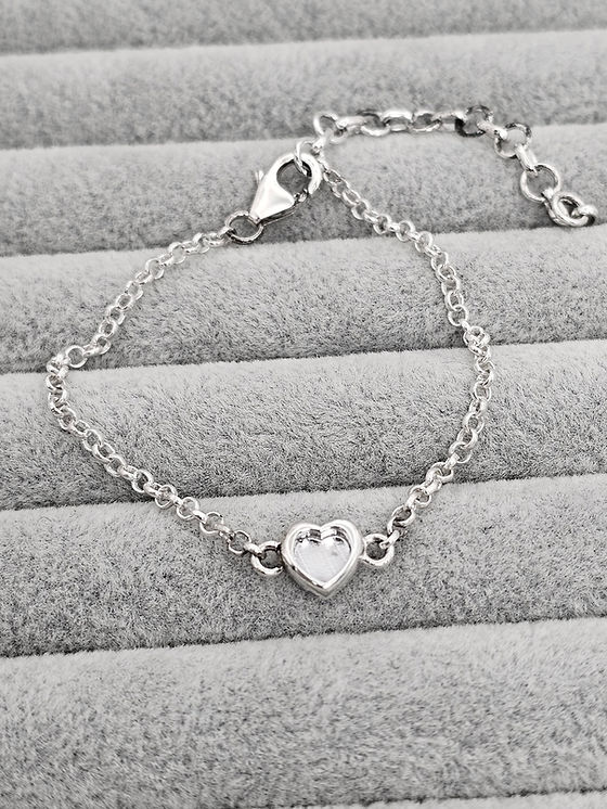 Heart Dainty Keepsake Bracelet