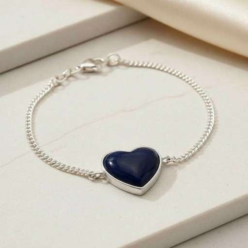 Heart Chain Keepsake Bracelet