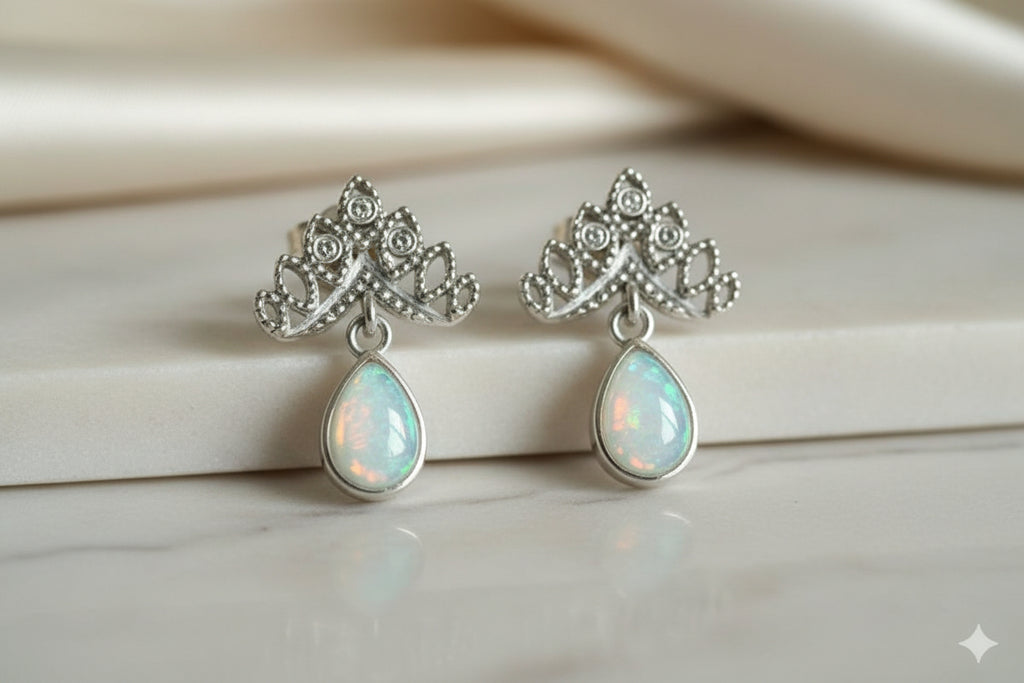 Dangling Chandelier Cubic Zirconia Stud Keepsake Earring