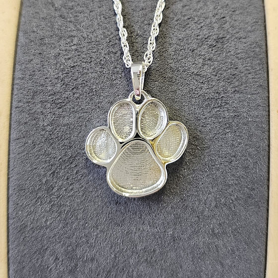 Mini Pawprint Keepsake Pendant