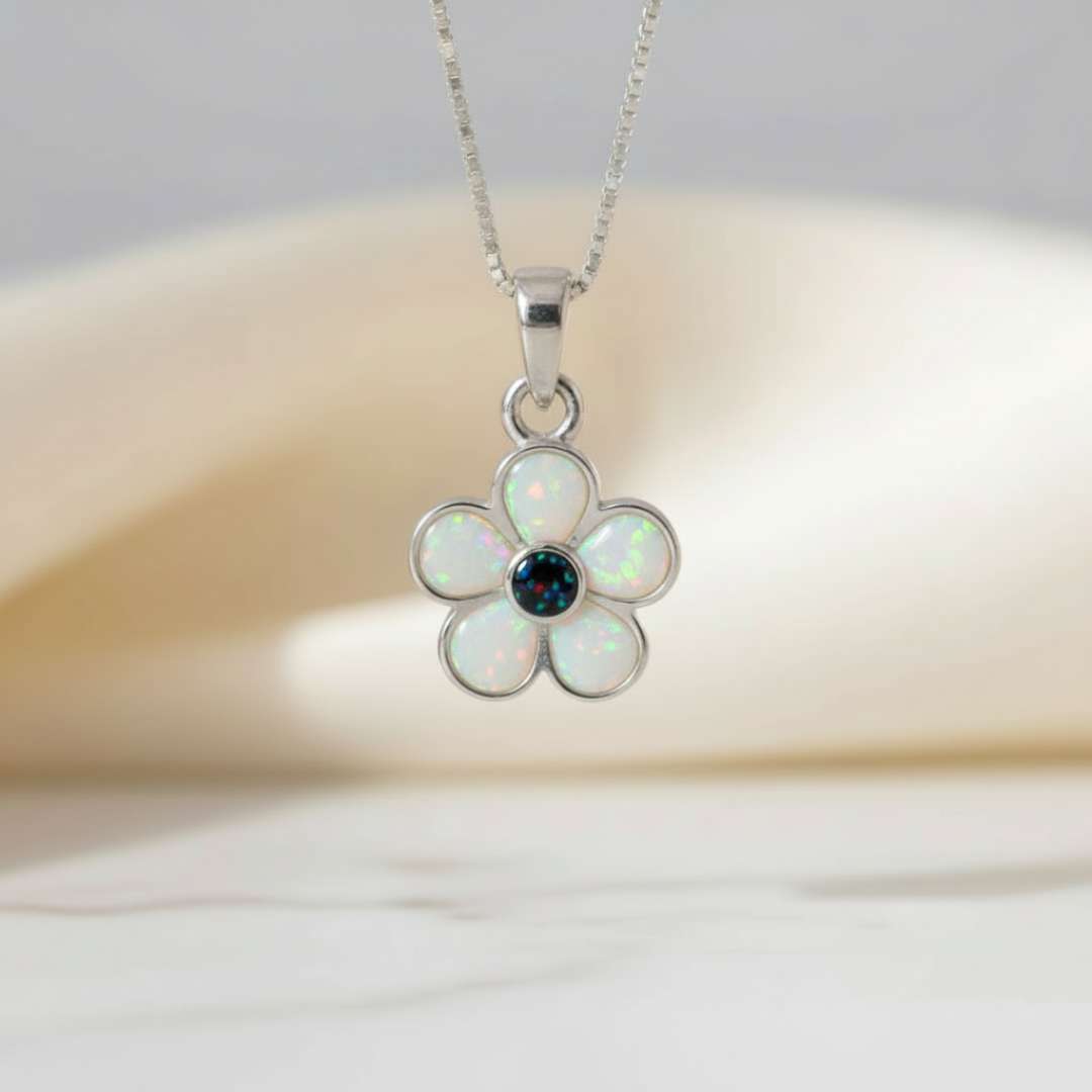 Flower Keepsake Pendant