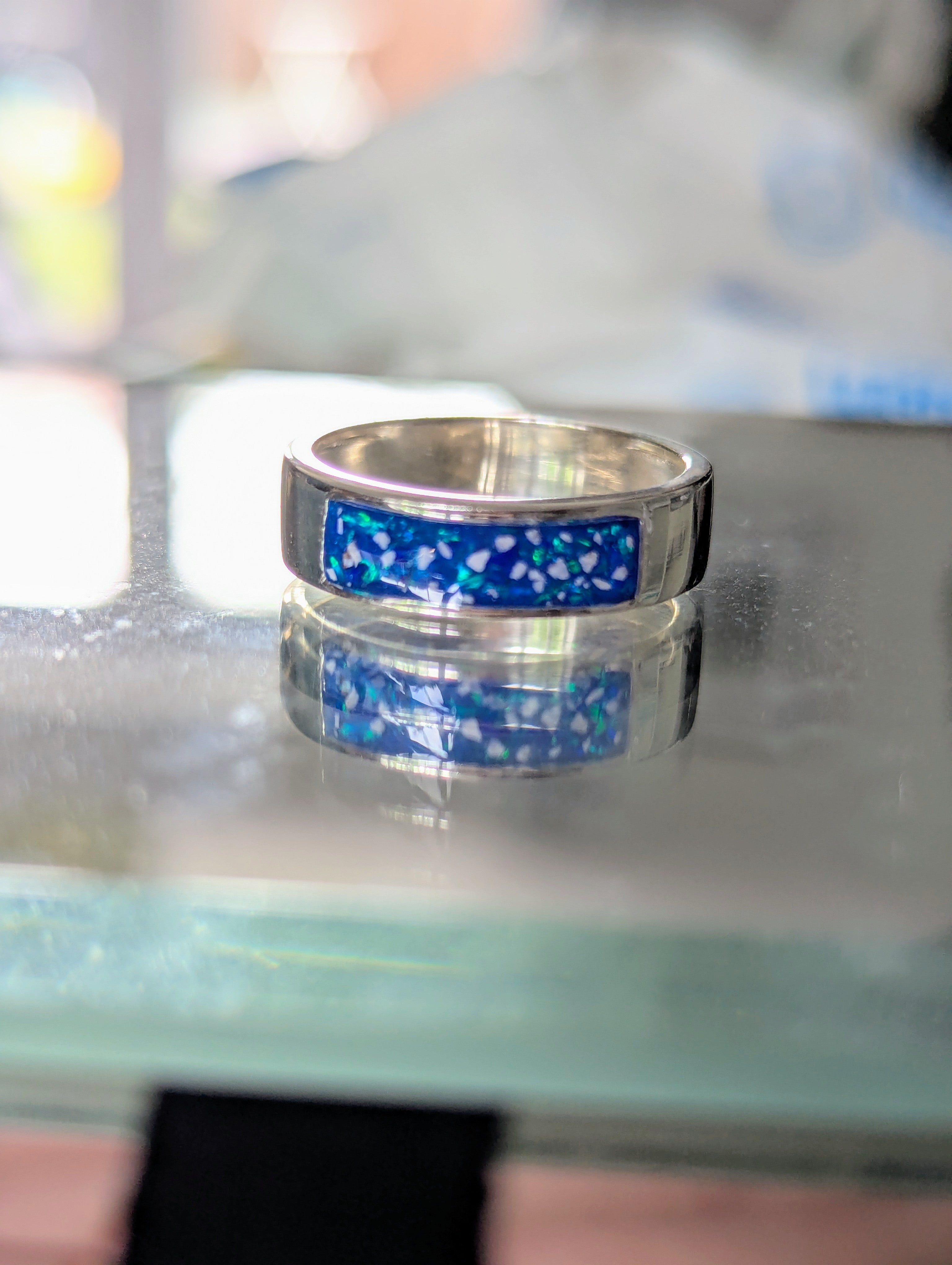 6mm Rectangular Front Channel Inlay Band