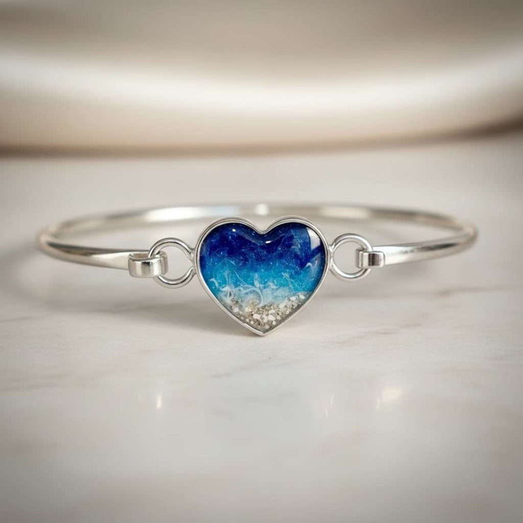 Heart Keepsake Bangle