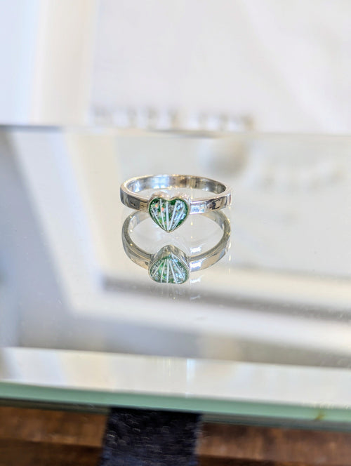 Classic Heart Keepsake Ring