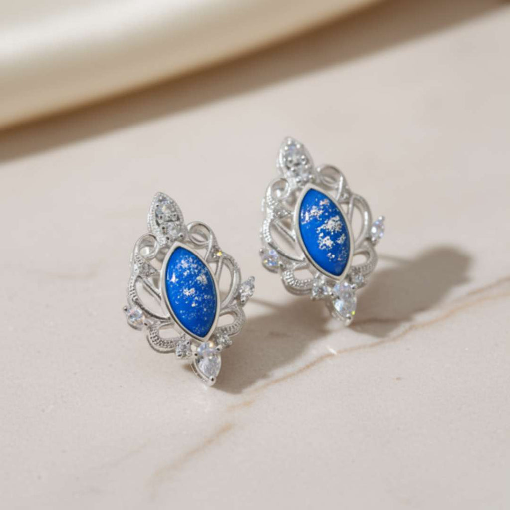 *EXCLUSIVE* Vintage Marquise CZ Filigree Earrings