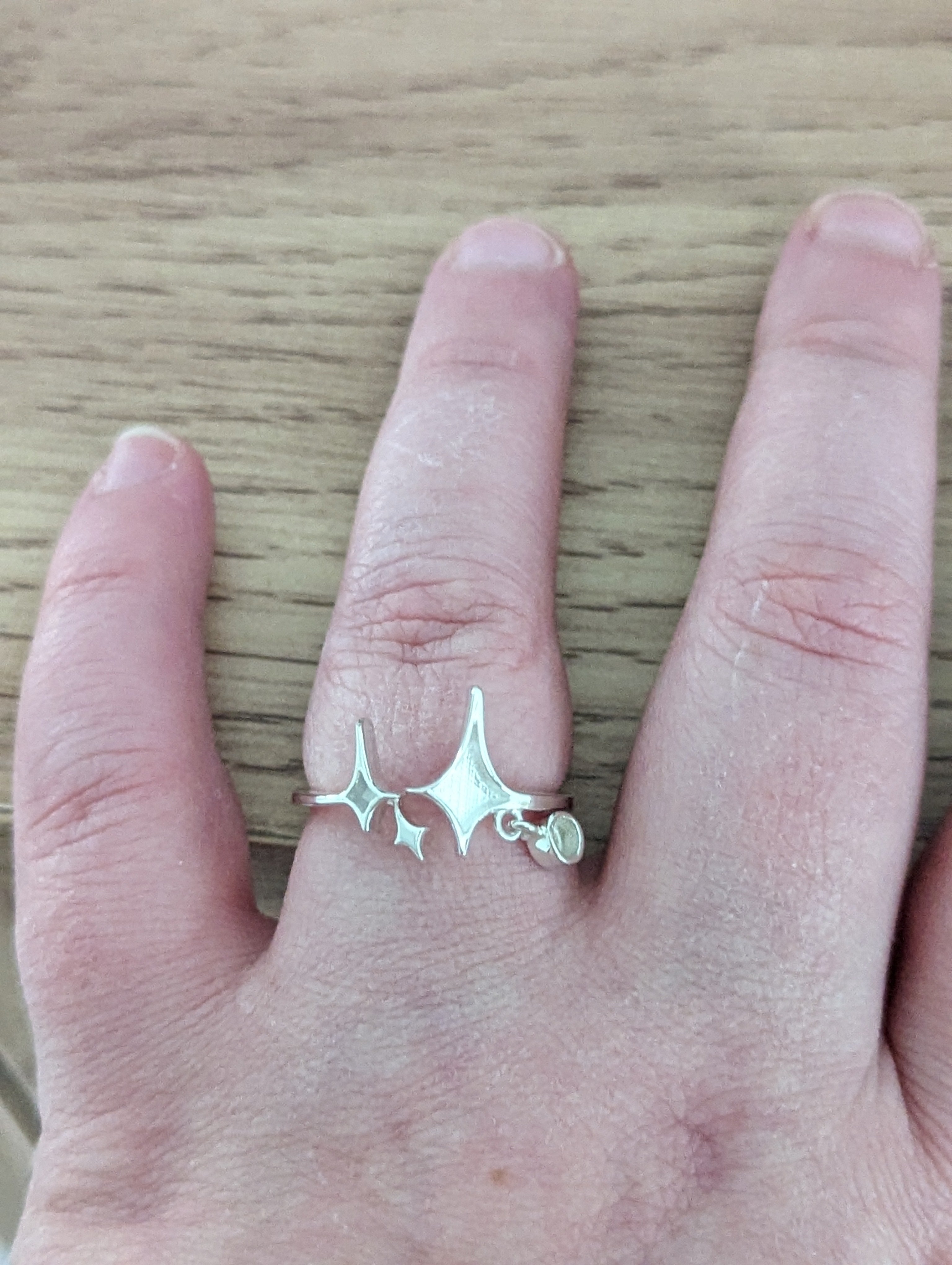 Twinkling Star Keepsake Ring