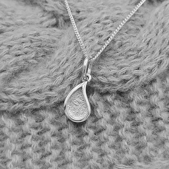 Droplet Keepsake Pendant