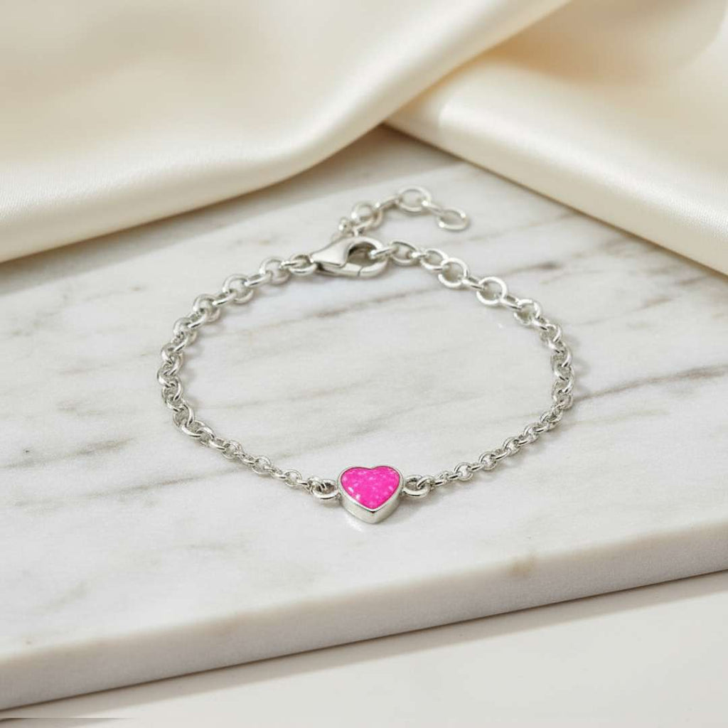 Heart Dainty Keepsake Bracelet