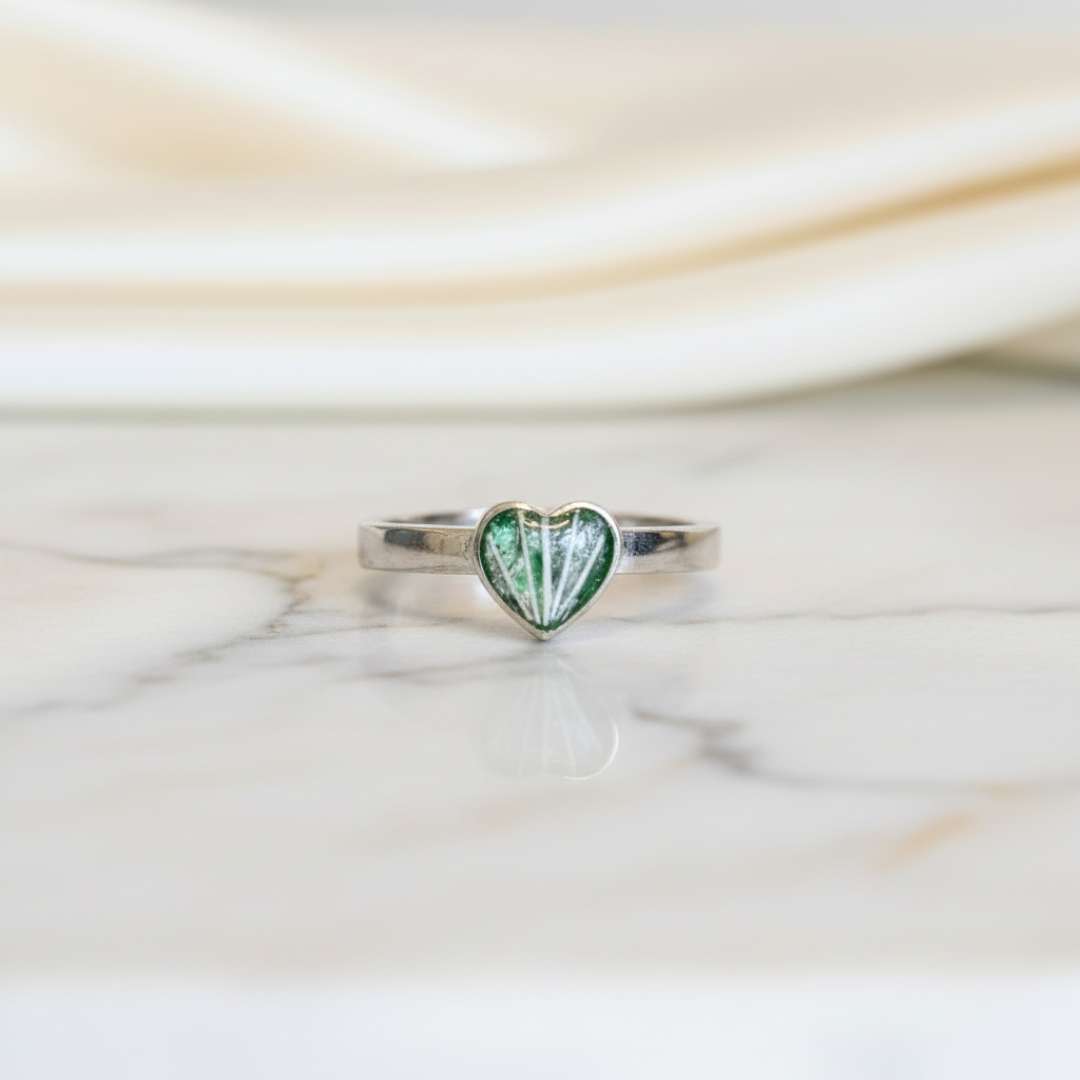 Classic Heart Keepsake Ring