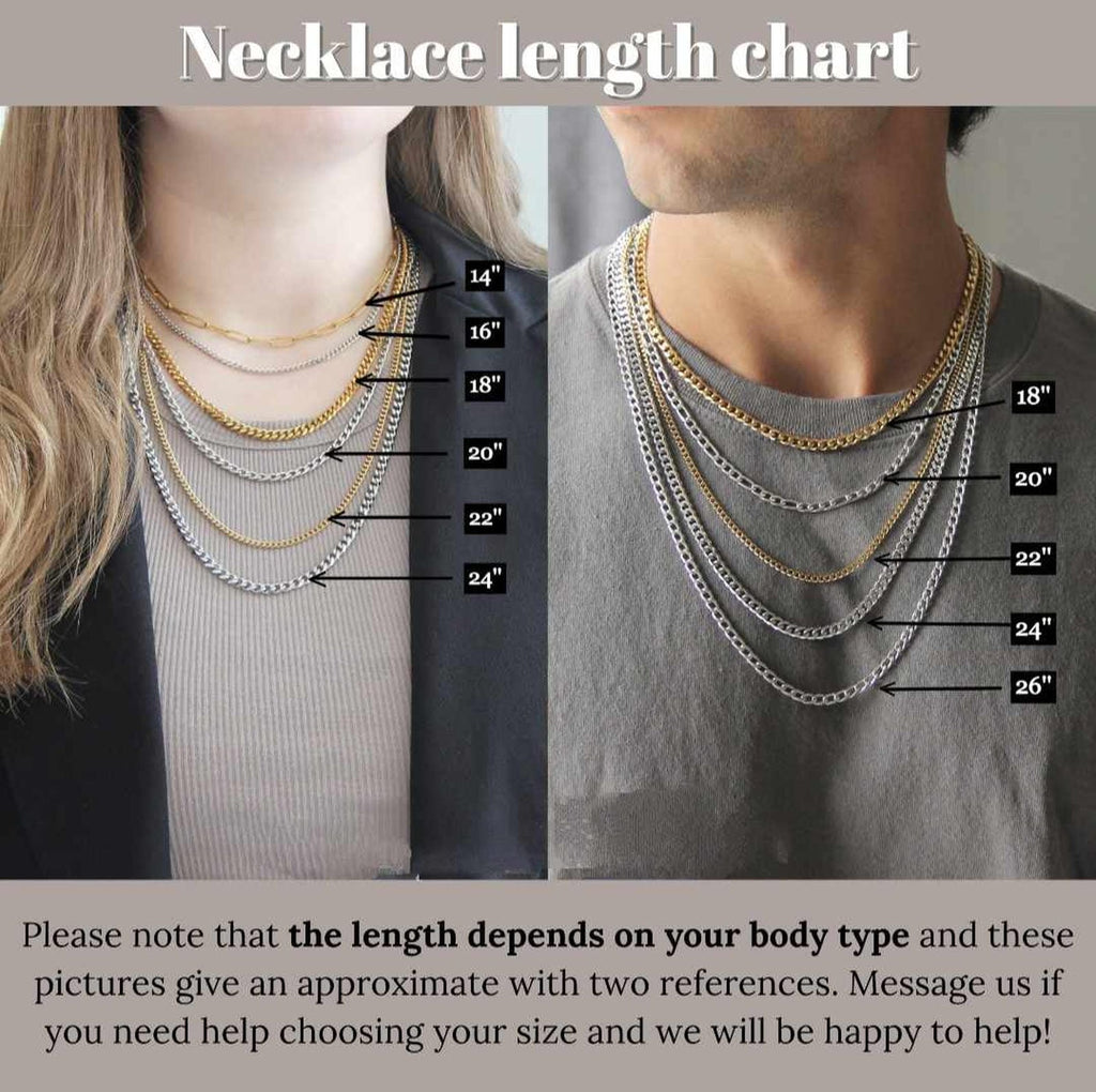 Pendant Length examples