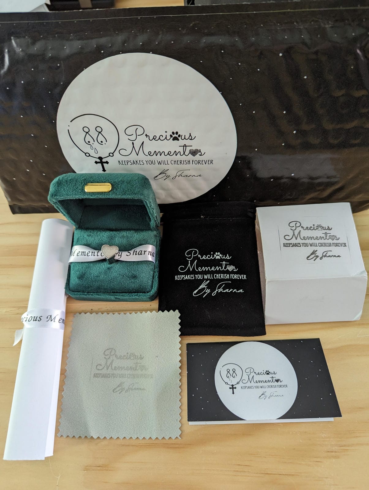 Flower Petal Keepsake Stud Earrings